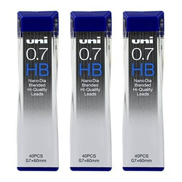 uni Nano Dia Mechanical Pencil Lead 0.5mm H 40 Leads U05202NDH uni Nano Dia Mechanical Pencil Lead 0.5mm H 40 Leads U05202NDH